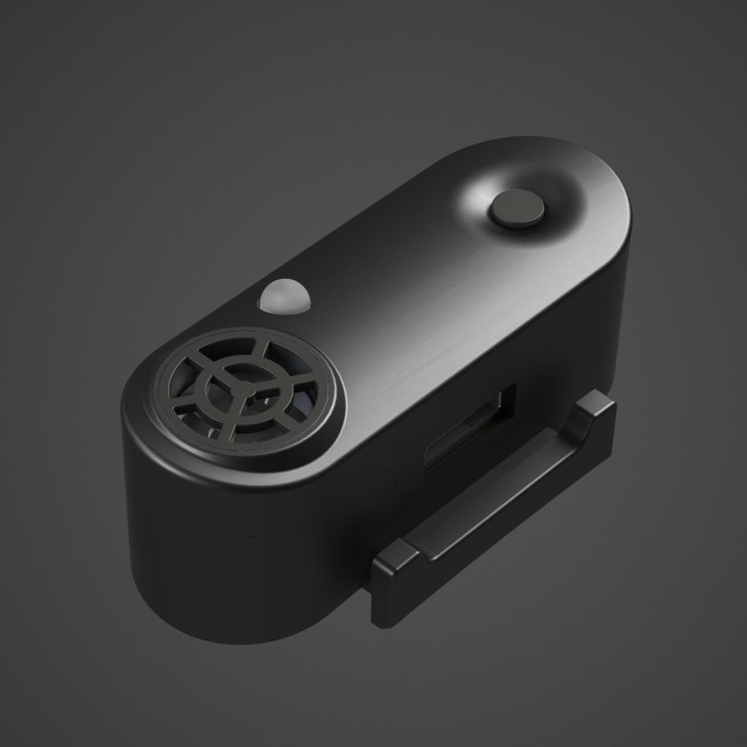 TICKLESS® Mini Nabíjecí ultrazvukový odpuzovač klíšťat pro psy a kočky Jet Black