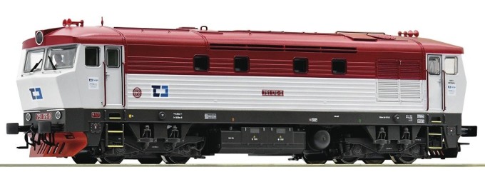 Roco Dieselová lokomotiva řady 751 176-9 Bardotka CD Cargo