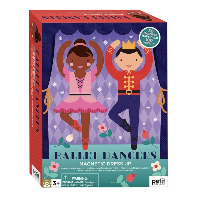 Petit Collage Magnetické oblékání Baletní tanečníci