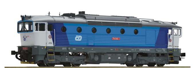 Roco Dieselová lokomotiva Rh 754 ČD - 71024