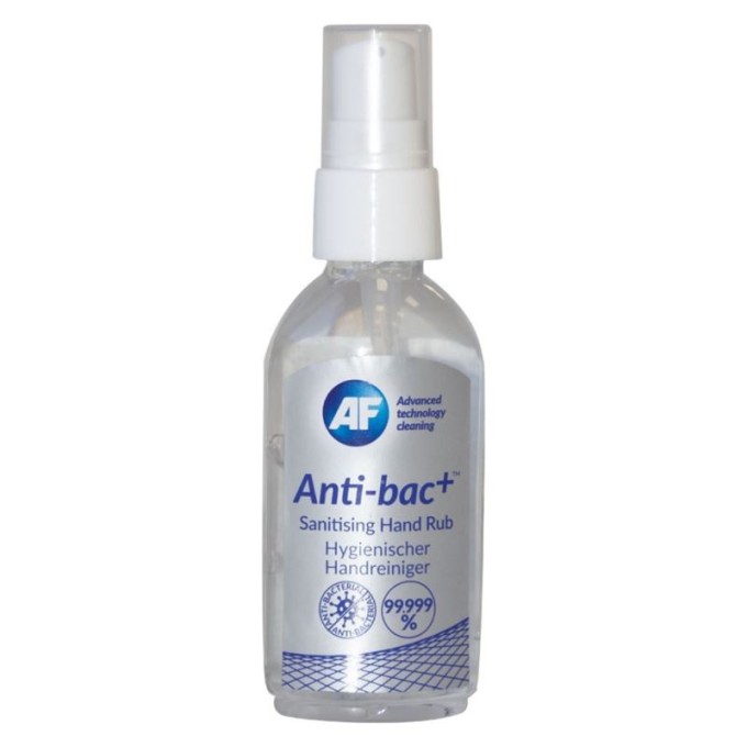 AF Anti Bac -  Antibakteriální čisticí gel na ruce, 50ml