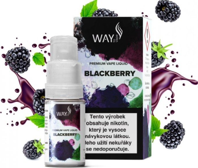 Liquid WAY to Vape Blackberry 10ml-6mg