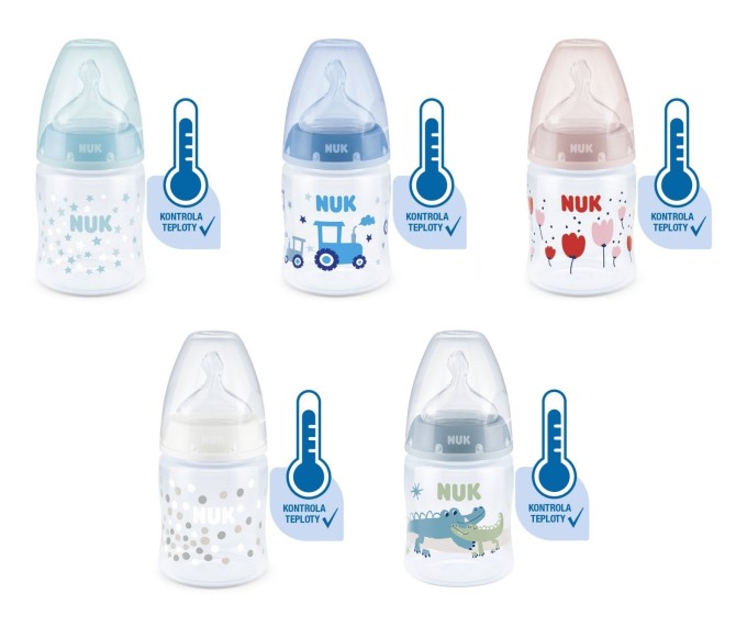 NUK FC Plus láhev s kontrolou teploty 150ml 1ks