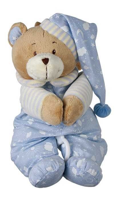 Small Foot Plyšový hrací medvídek