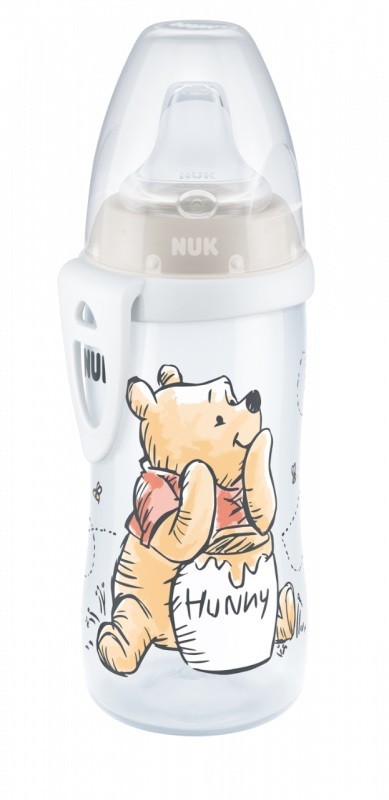 NUK FC Láhev  Active Cup DISNEY-Medvídek Pú 300ml béžová