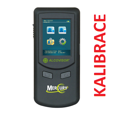 Kalibrace - Alcovisor Mercury
