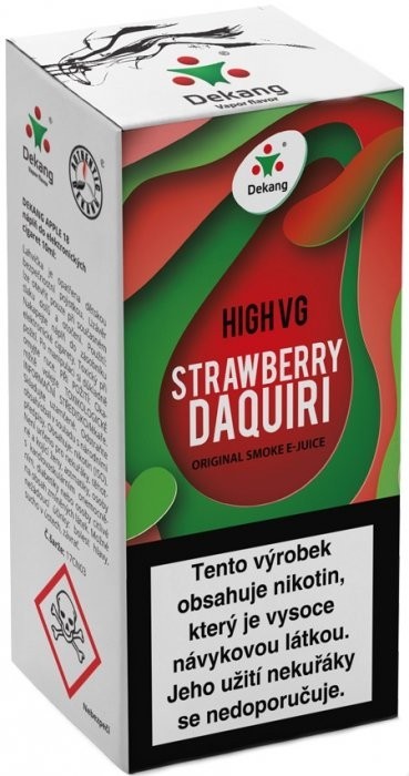 Liquid Dekang High VG Strawberry Daiquiri 10ml - 6mg