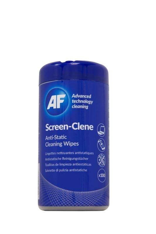 AF Screen-Clene - Antistatický čistič obrazovek a filtrů AF ubrousky (100ks)