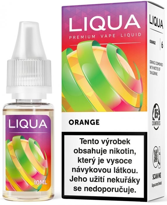 Liquid LIQUA CZ Elements Orange 10ml-3mg (Pomeranč)