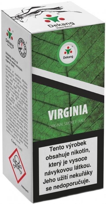 Liquid Dekang Virginia 10ml - 6mg (virginia tabák)