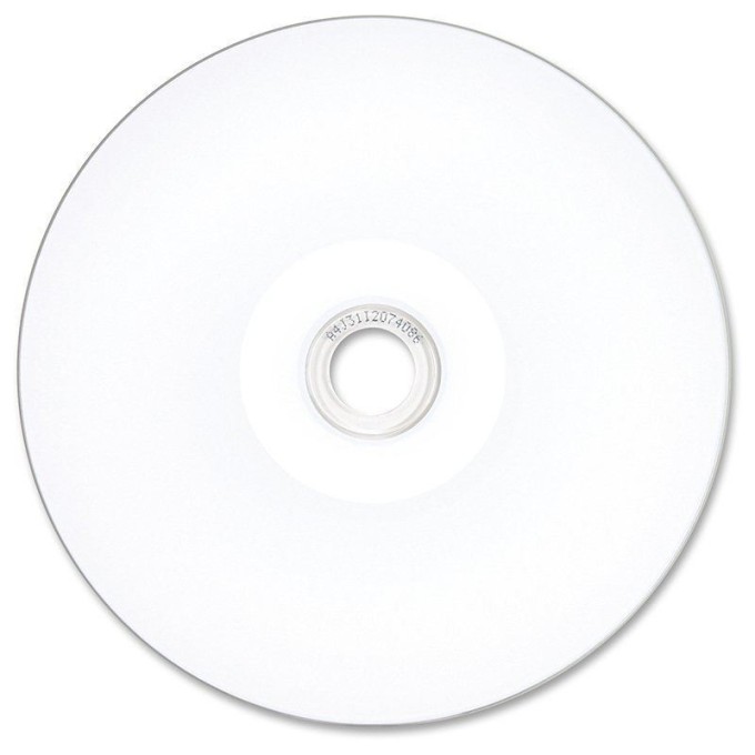 Blu-ray BD-R SL SmartDisk Pro 25GB 6x White Inkjet Printable, Potisk 22 - 118mm, 50-spindl