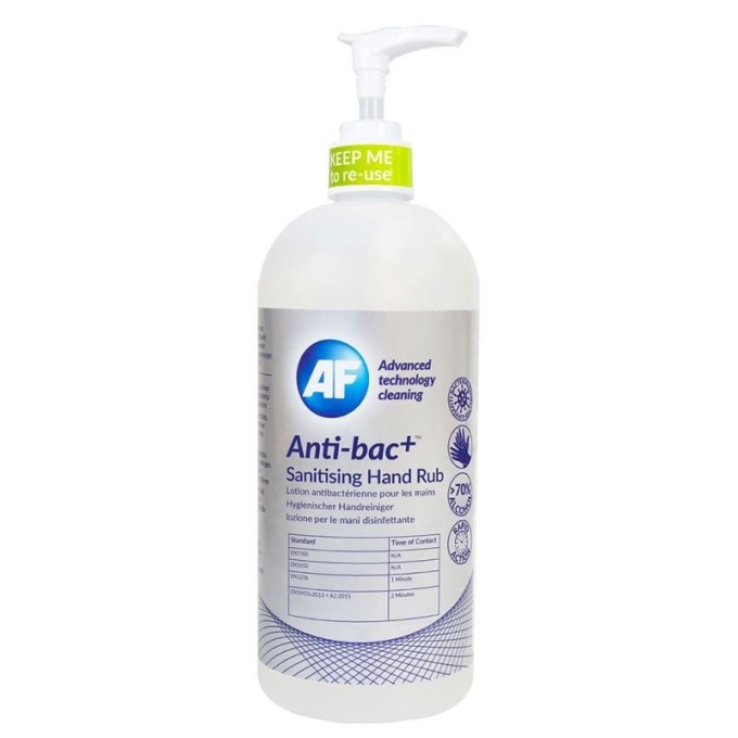 AF Anti Bac - Antibakteriální čisticí gel na ruce, 500ml