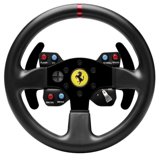 Thrustmaster Volant Ferrari GTE Add-On Ferrari 458 Challenge Edition pro T300/T500/TX (4060047)