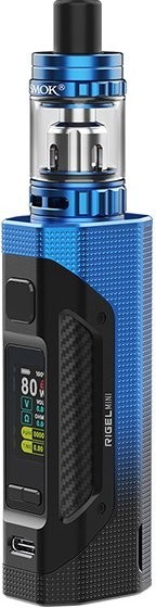 Smoktech Rigel Mini 80W Grip Full Kit Black Blue