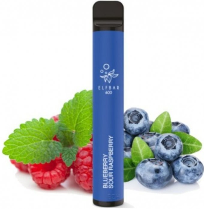 Elf Bar jednorázová e-cigareta 550 mAh Borůvka malina 1 ks