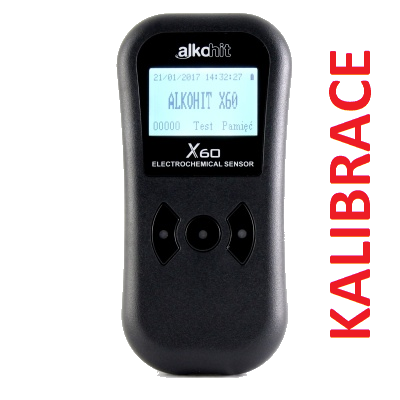 Kalibrace - Alkohit X60