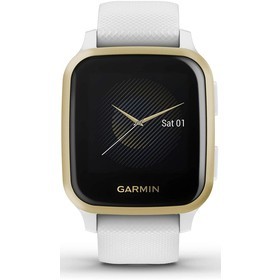GARMIN Venu Sq, LightGold/White Band