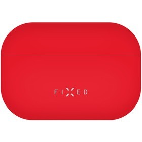FIXED Pouzdro Silky Airpods Pro, červené