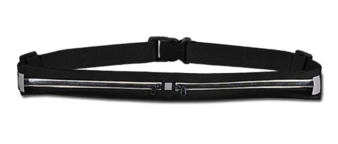 Pouzdro Fit Slim Belt, double, black