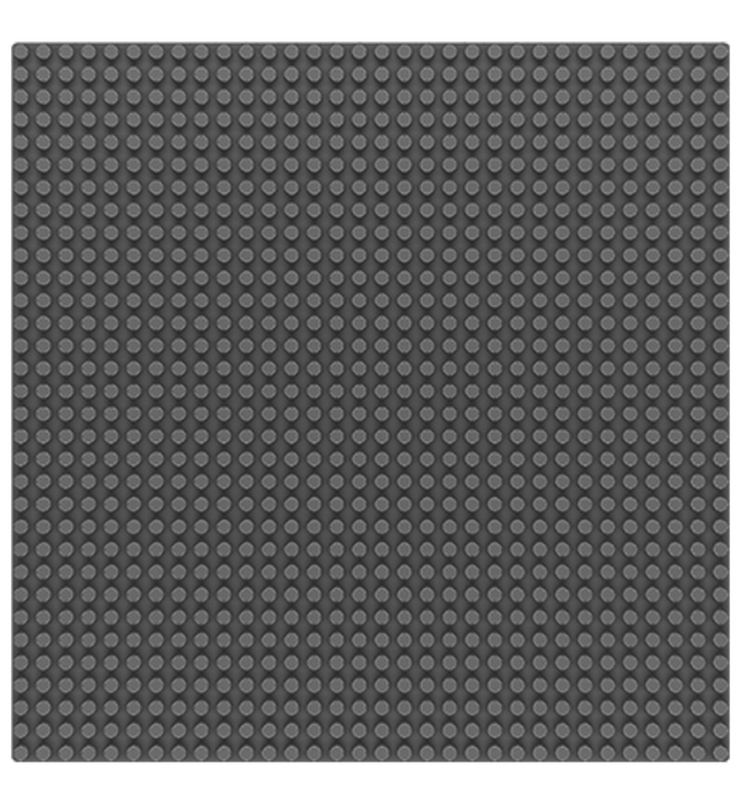 Sluban Bricks Base M38-B0833D Základová deska 32x32 šedá