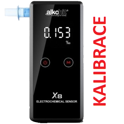 Kalibrace - Alkohit X8