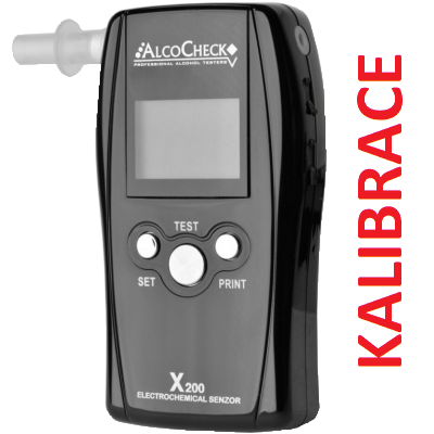 Kalibrace - AlcoCheck X200
