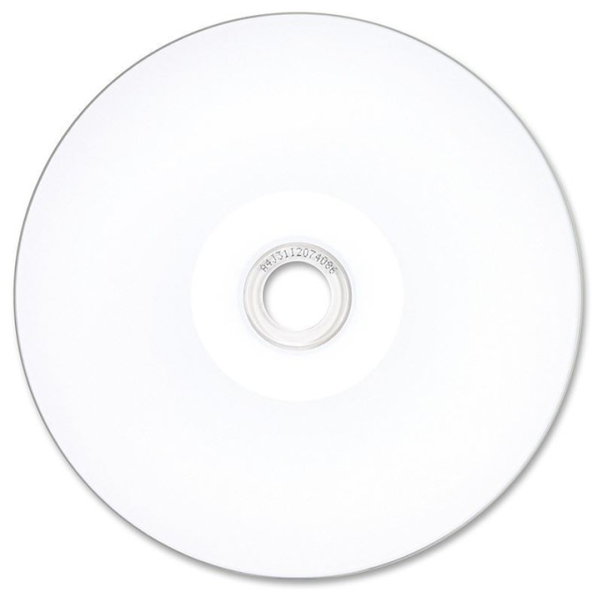 CD-R SmartDisk Pro 700MB 52x Premium White Inkjet Printable, Potisk 23 - 118mm, 100-spindl