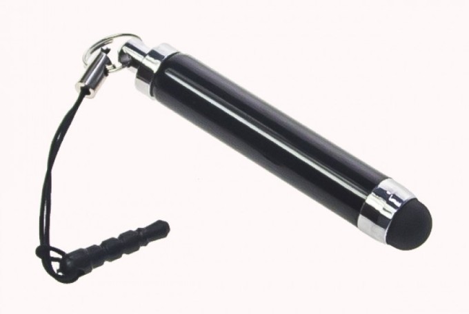 Stylus RING univerzální, černý, pro kapacitní dotykové displeje - bulk