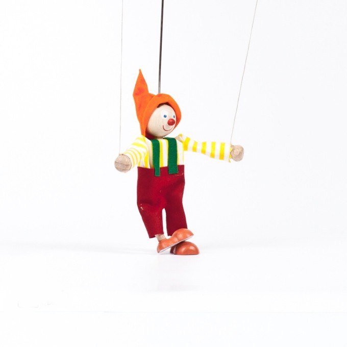 Dřevěná loutka Trpaslík Prófa