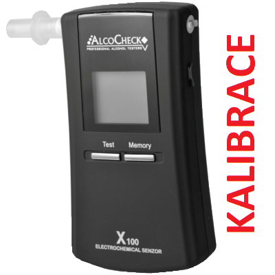 Kalibrace - AlcoCheck X100