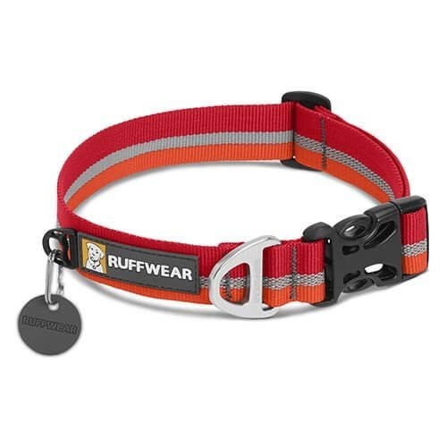 Ruffwear obojek pro psy Crag collar, červený, velikost 51 - 66cm