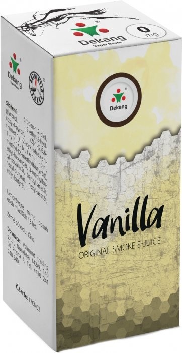 Liquid Dekang Vanilla 10ml - 0mg (Vanilka)