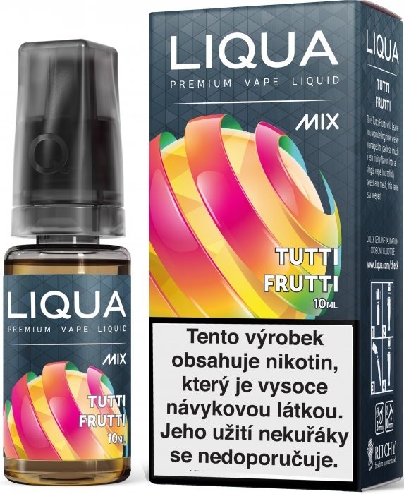Liquid LIQUA CZ MIX Tutti Frutti 10ml-6mg
