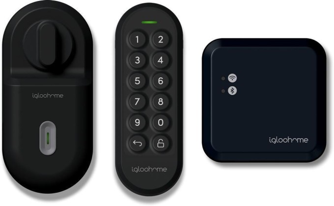 Igloohome  Retrofit Lock + Keypad + Wi-Fi Bridge ( Bundle)