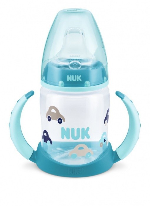 NUK FC lahvička na učení PP 150ml, SI modrá