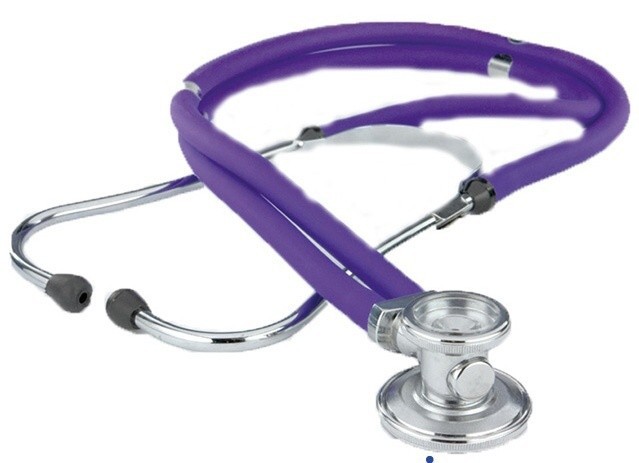 Fonendoskop dvojitý LD Rappaport - fialový