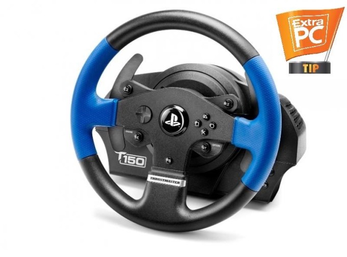 Thrustmaster Sada volantu a pedálů T150 pro PS5, PS4, PS4 PRO, PS3 a PC (4160628)