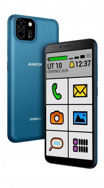 ALIGATOR S5550 Senior 2GB/16GB modrý
