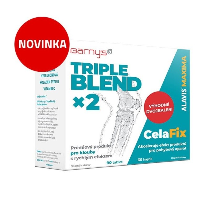 Barnys Triple Blend x2 90 tablet 30 kapslí