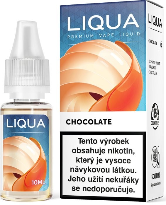 Liquid LIQUA CZ Elements Chocolate 10ml-12mg (čokoláda)
