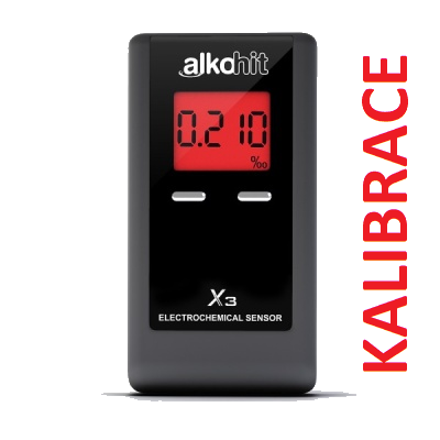 Kalibrace - Alkohit X3