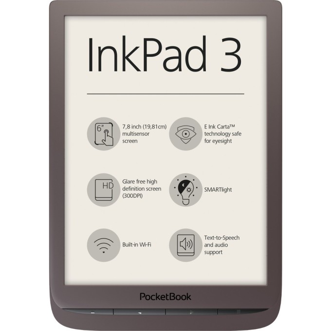 POCKETBOOK E-book 740 Inkpad 3 Brown