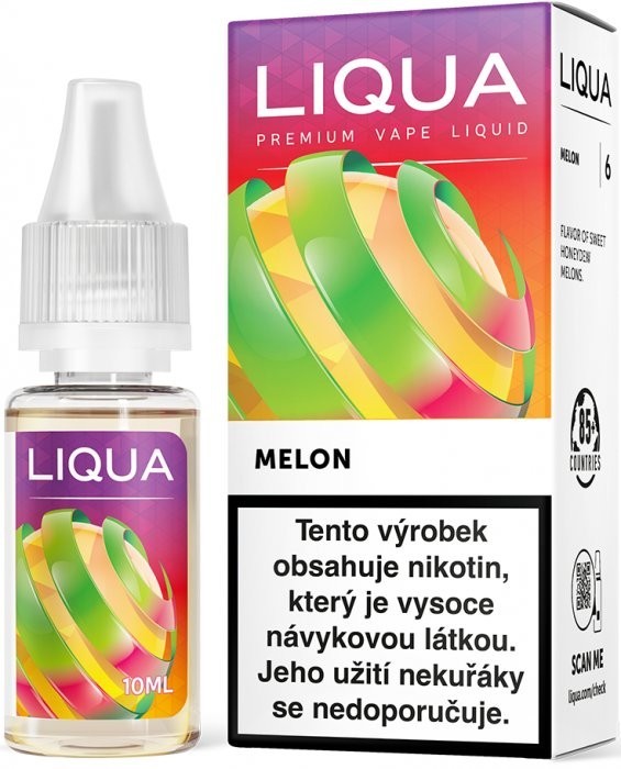 Liquid LIQUA CZ Elements Melon 10ml-12mg (Žlutý meloun)