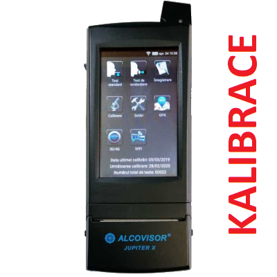Kalibrace - Alcovisor Jupiter X
