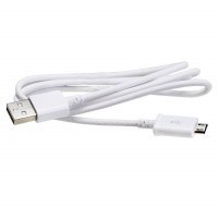 ECBDU4AWE Samsung microUSB Datový Kabel White (Bulk)