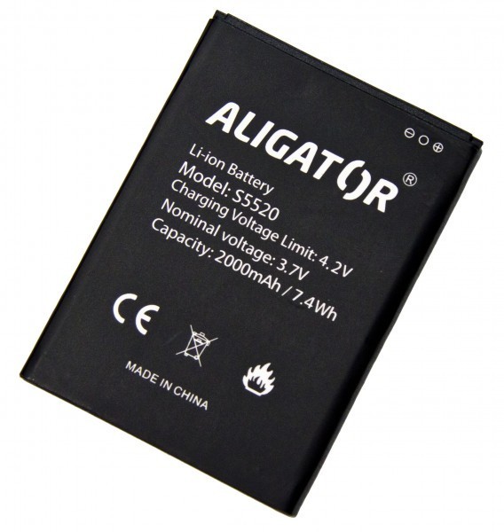 Baterie ALIGATOR S5520 Duo, Li-Ion 2000mAh, originální