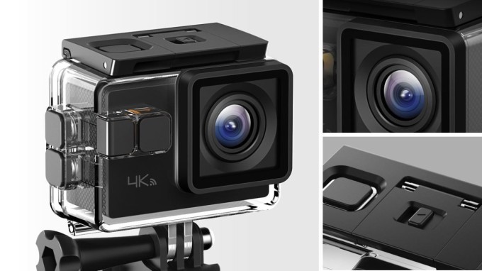 Poškozený obal - Odolná digitální kamera Apeman A80, 4K Ultra HD, vodotěsné pouzdro do 40m