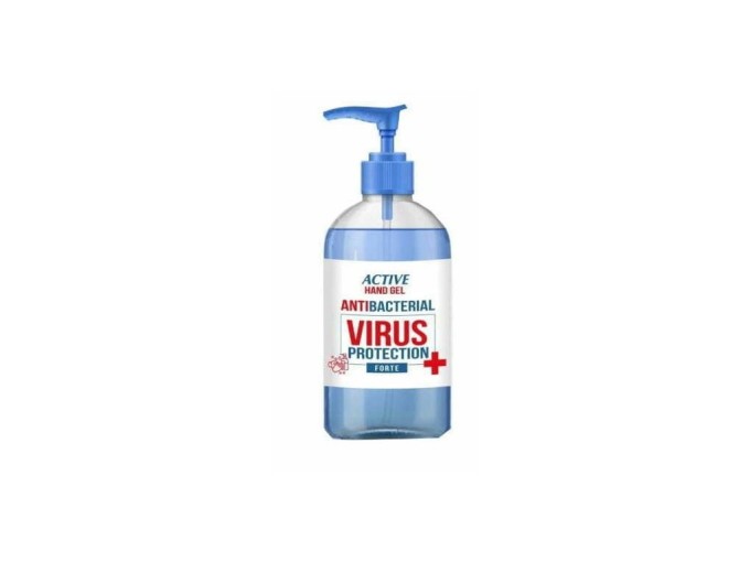 Antibakteriální gel VIRUS PROTECTION 400ml s dávkovačem