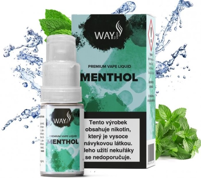 Liquid WAY to Vape Menthol 10ml-6mg