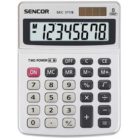 SENCOR SEC 377/ 8 DUAL Kalkulátor